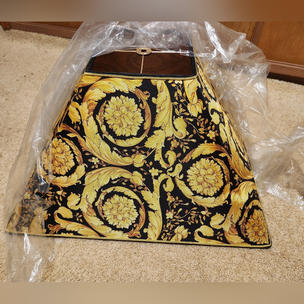 Vintage Versace Lampshade New Never Usef